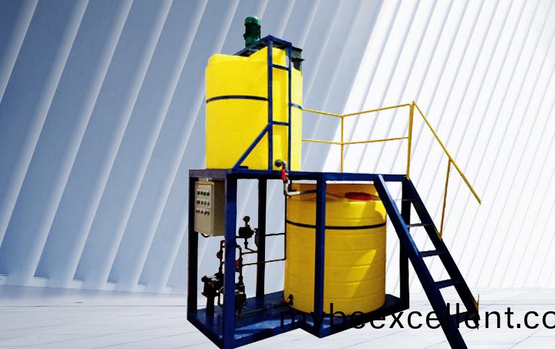 JDYX型(xing)批(pi)式(shi)溶药搅拌(ban)装置(zhi)