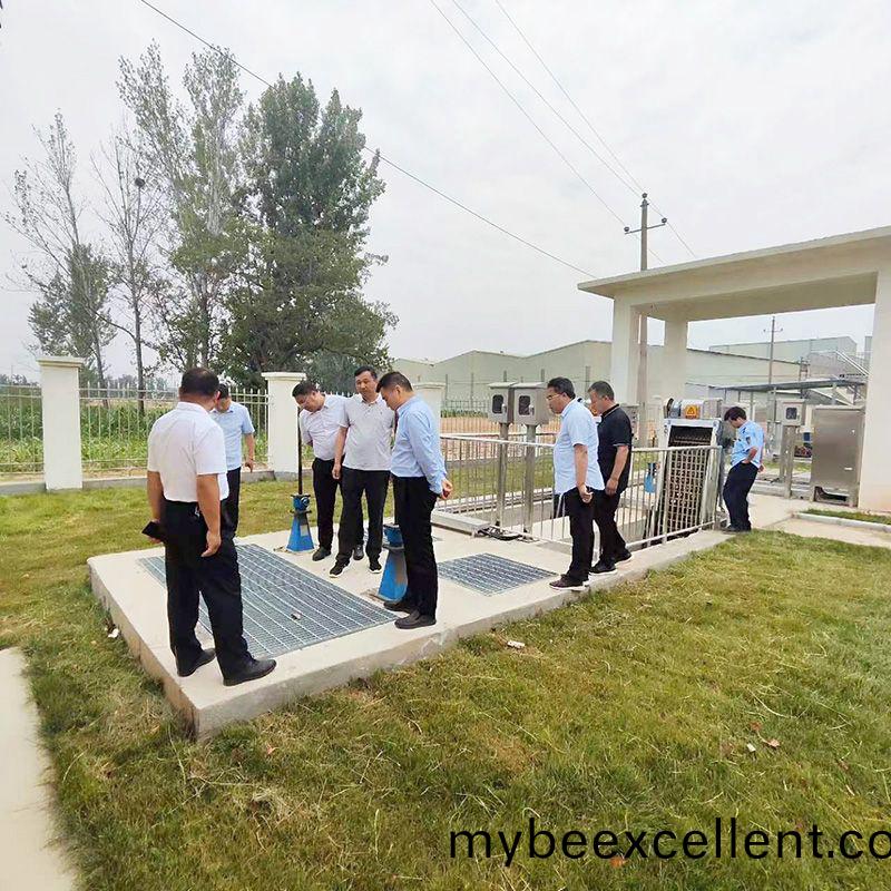 热烈(lie)欢迎各(ge)领(ling)导视察(cha)我司承建的(de)宁陵(ling)县污水处(chu)理厂项目(mu)